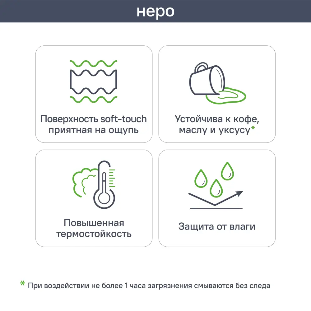Навесной шкаф Hepo 50x33.8x29 см KONSENSA ЛДСП цвет серый 89436553 STLM-2197369 Неро - Вид №4