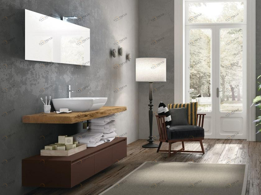 Gruppo Geromin Столешница для умывальника / тумба для ванной из дерева Change sun-id-1439249