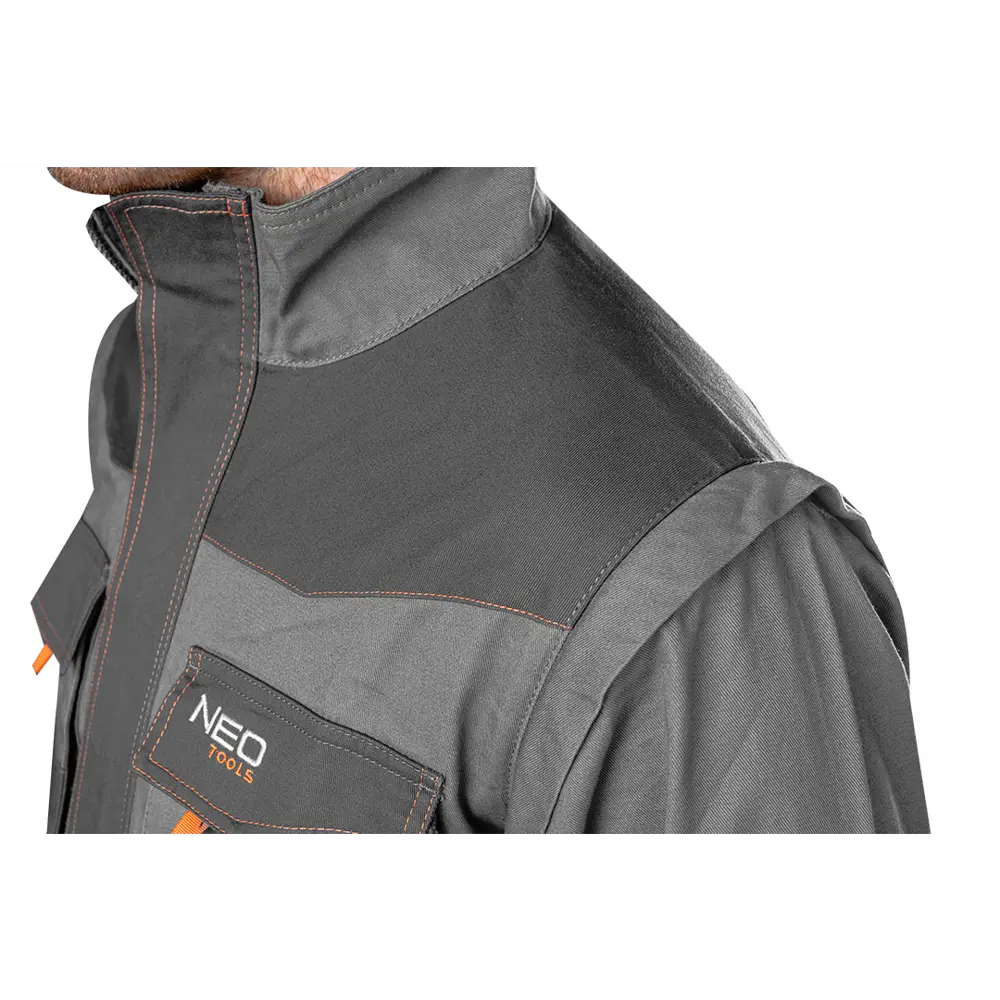 Толстовка рабочая Neo Tools хлопок 100% серая размер XXL рост 190 Нет STLM-2176163 - Вид №2