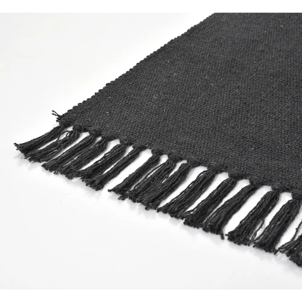 Коврик декоративный хлопок Solid Mat JBT-001-13 50x80 см цвет серебристый 89374304 STLM-2023458 Santreyd  - Вид №4
