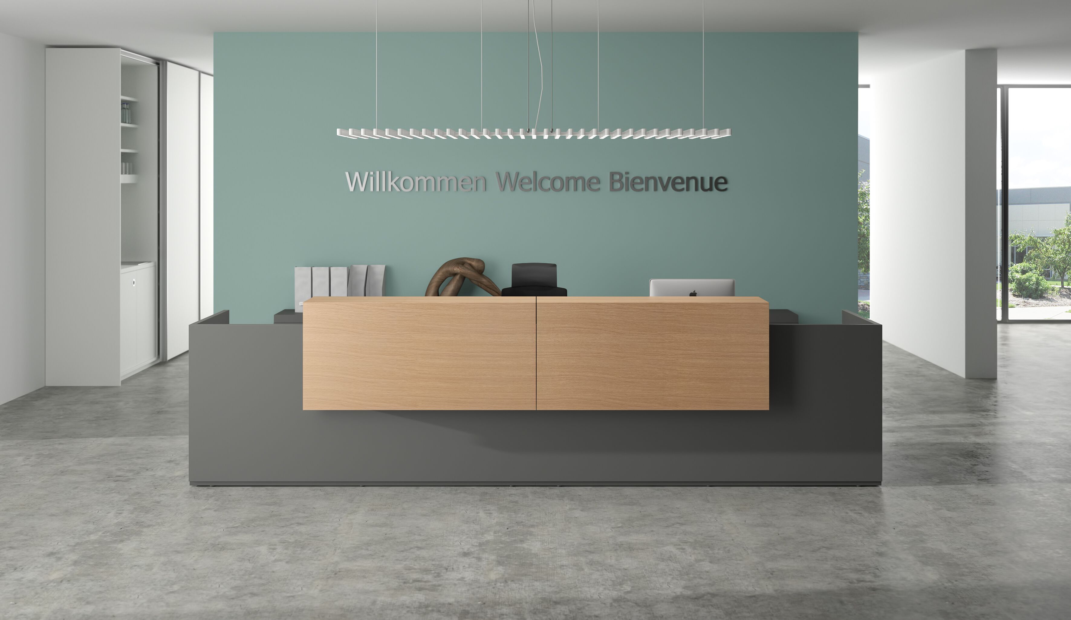 Модульная стойка регистрации werner works basic C ARCH-00106129 - Вид №12