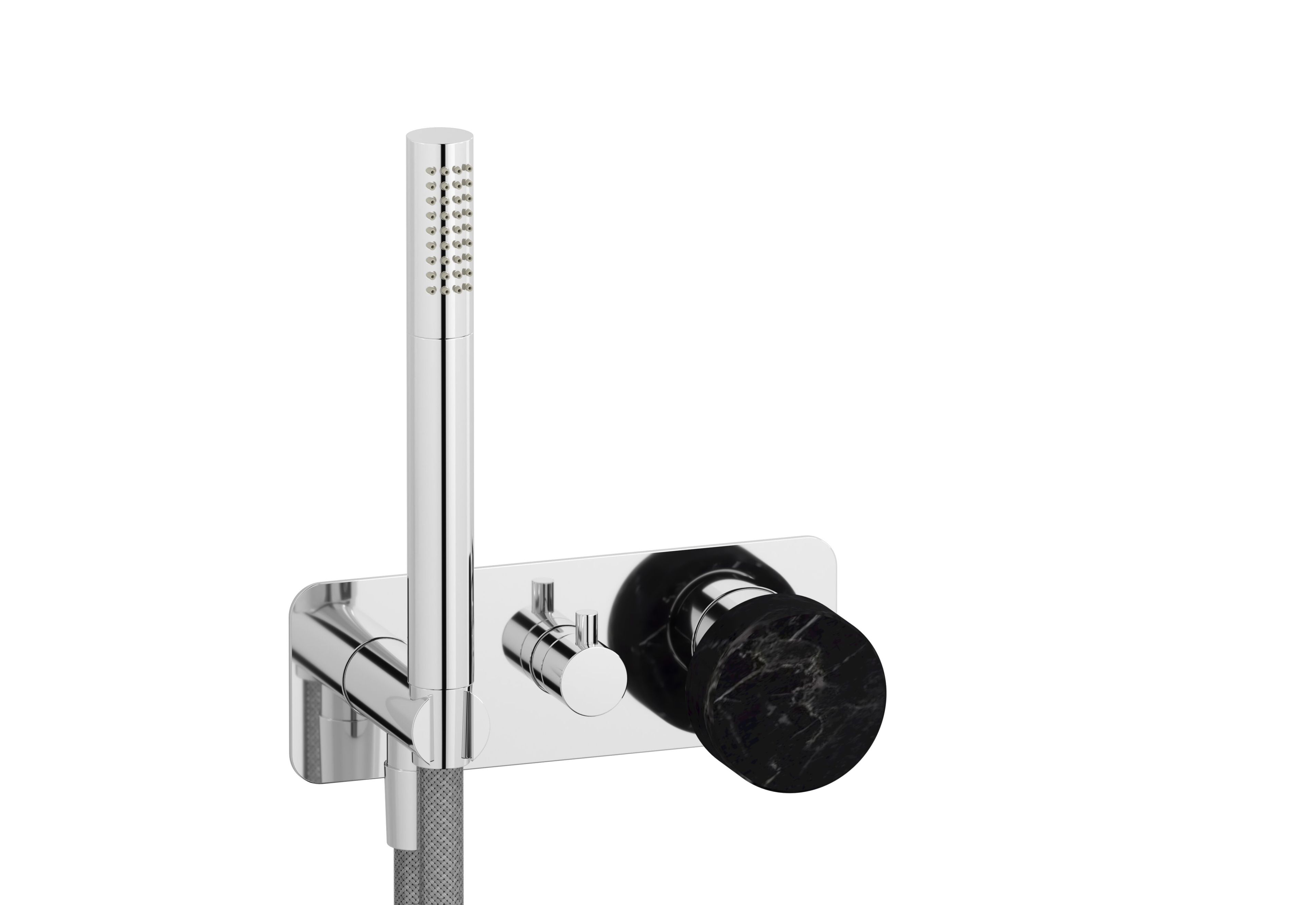 Мраморный встраиваемый смеситель для душа с ручным душем IB мрамор + мрамор Elle ARCH-00137390 - Вид №2