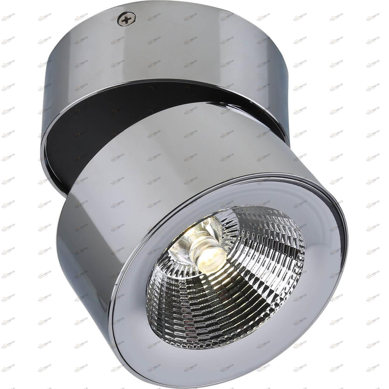 Спот потолочный светодиодный поворотный хром Urchin 1295/02 PL-1 DIVINARE URCHIN 00-3891503 Хром 