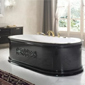 Ванна отдельно стоящая Yuma Style chrome 200 см