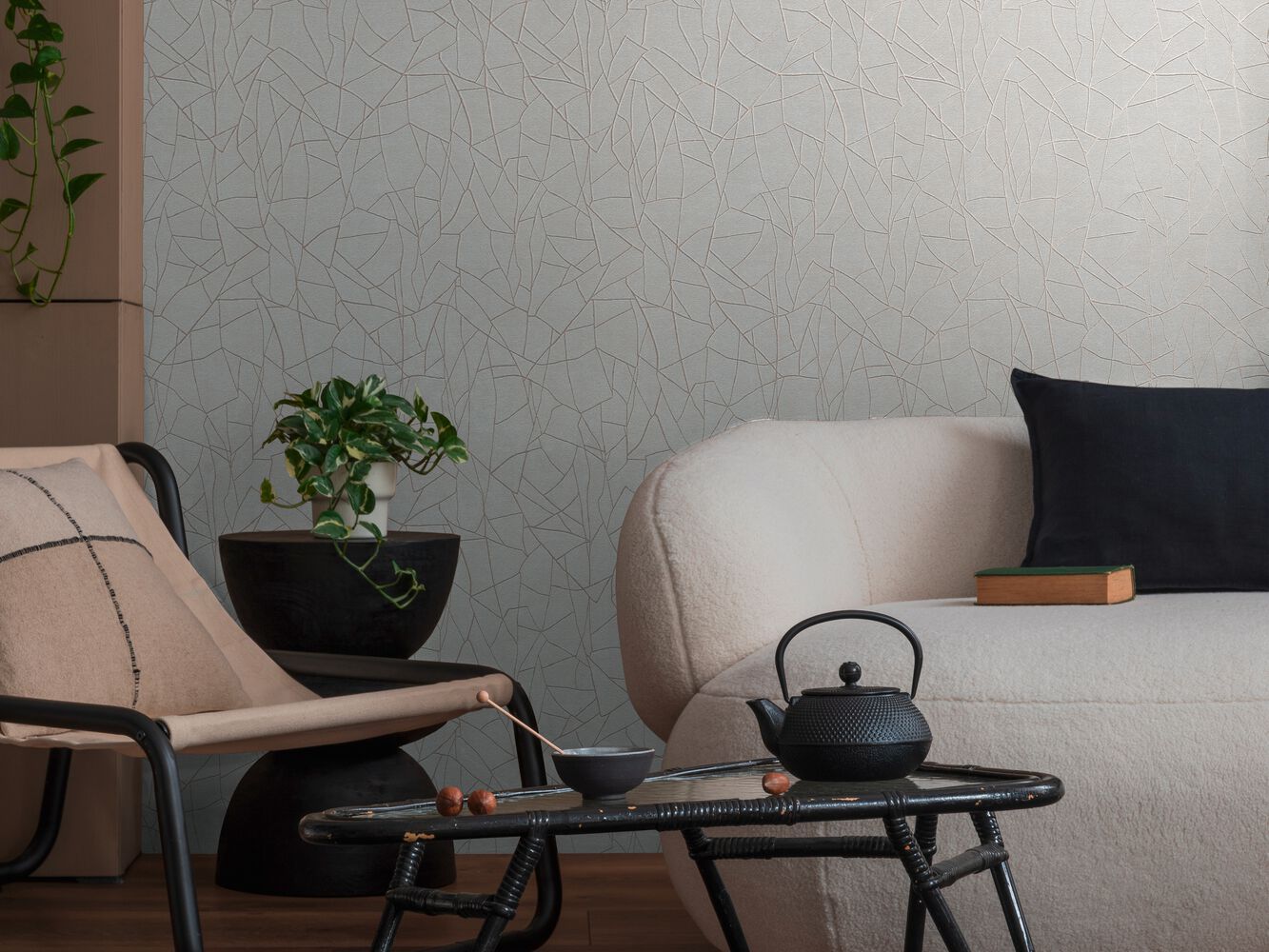 Огнестойкие обои с эффектом ткани Architects Paper French Affair ARCH-00056567