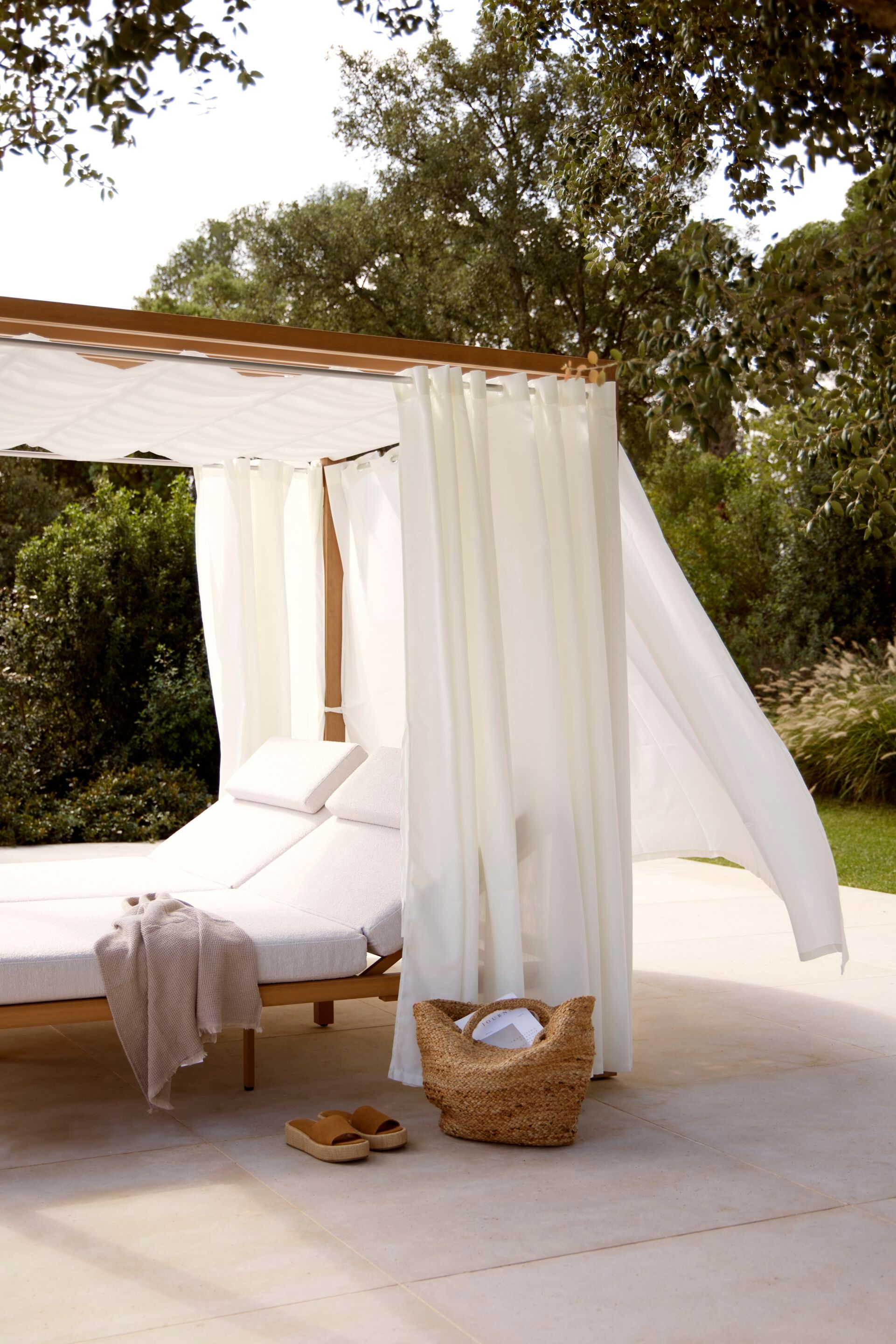 TechTeak Садовая кровать и навес ткань с солнцезащитным козырьком POINT Kahn ARCH-00067417 - Вид №12