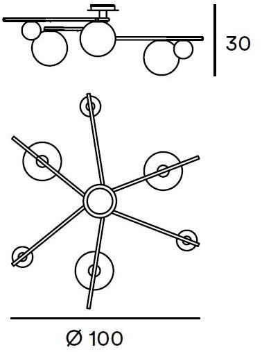 Gibas Люстра Tuttifrutti 106/76 - Вид №2