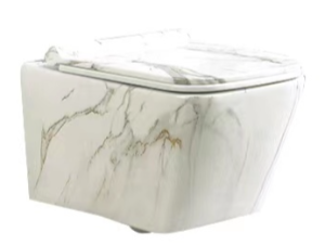 SL-5007MRB Унитаз подвесной безободковый под мрамор LAB.Space