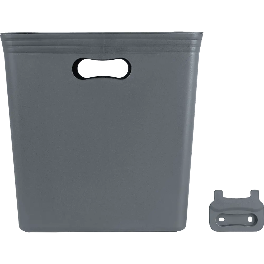 Контейнер для мусора Stockholm 24.5x33.5x33.3 см 20 л пластик цвет серый PLAST TEAM STLM-2031366 - Вид №4