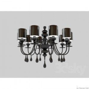 Masiero Eva S8 BK-S SHINY BLACK люстра подвесная