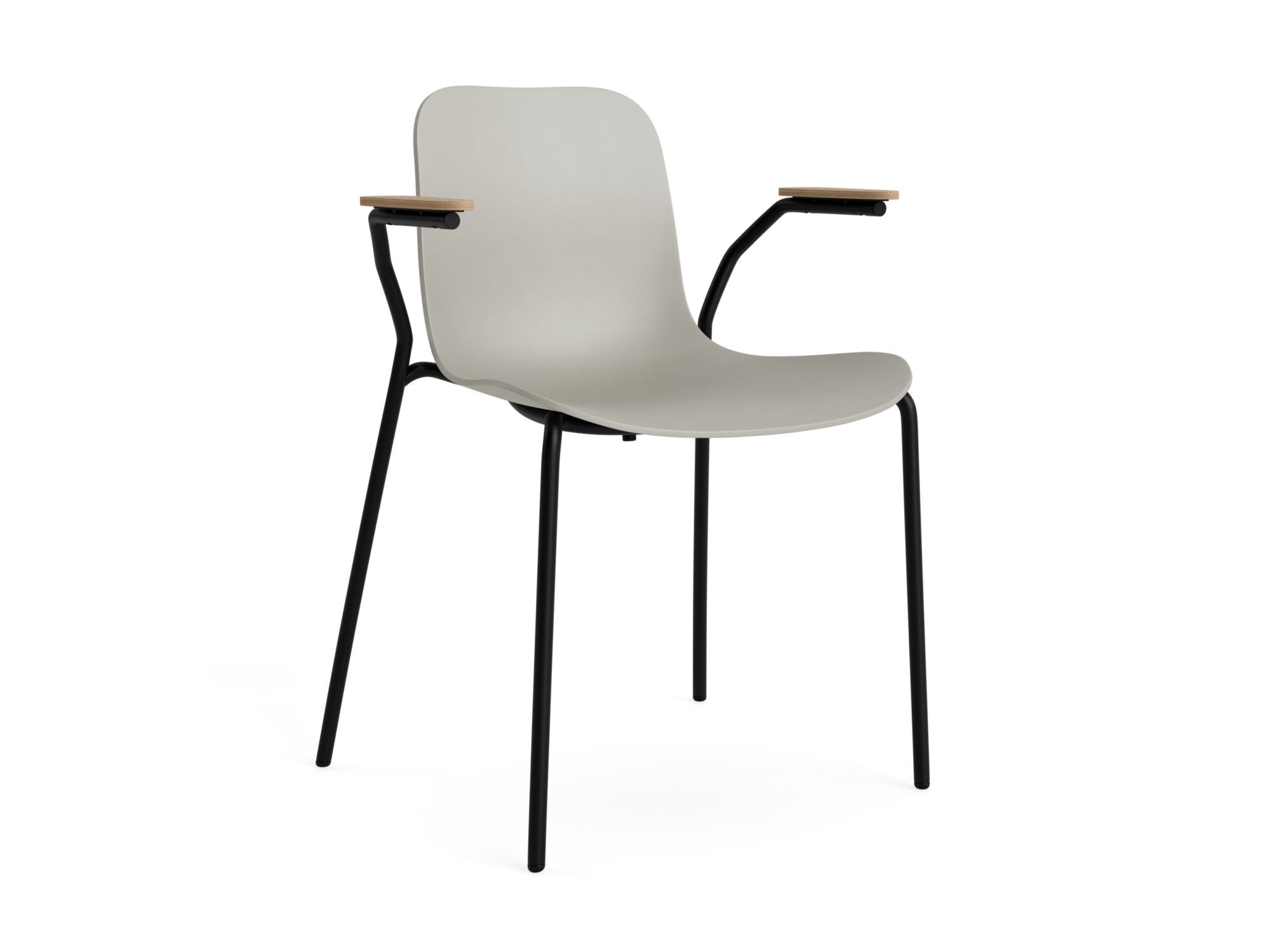 Пластиковый стул с подлокотниками NORR11 Langue ARCH-00132165 - Вид №24