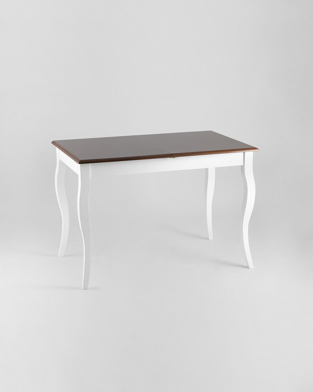 Стол обеденный раздвижной деревянный коричневый с белым 110-140 см "Марсель" STOOL GROUP  00-3958832 Белый;коричневый  - Вид №1