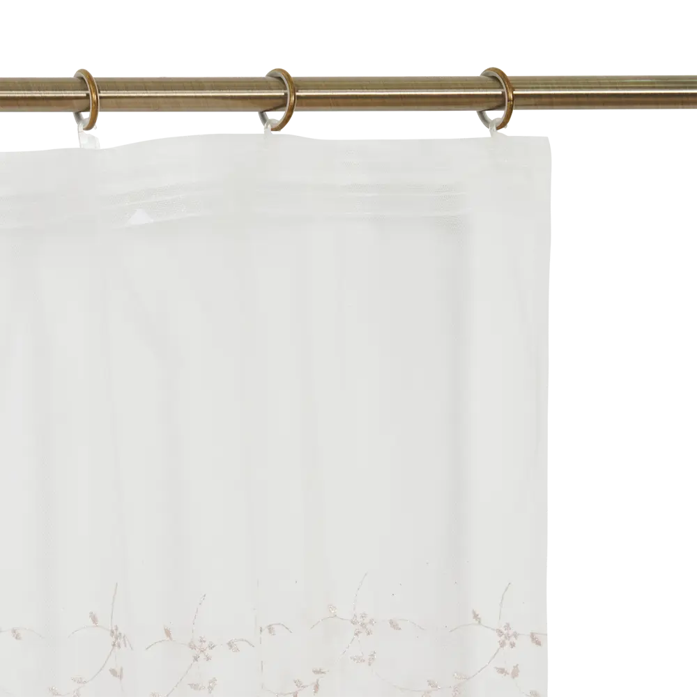 Тюль на ленте «Мия» 300x280 см цвет розовый MIAMOZA STLM-2111549 - Вид №3