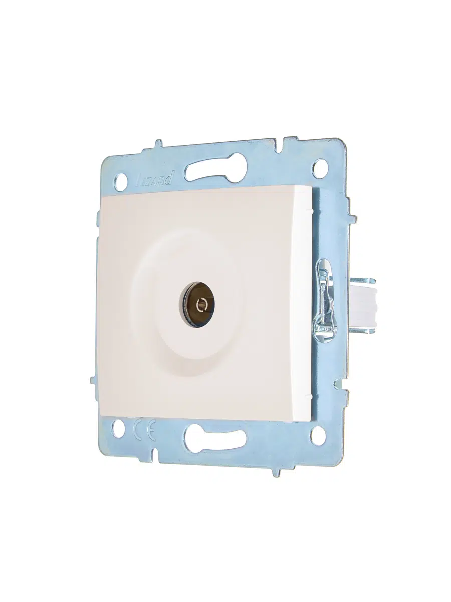 ASTI Розетка ТВ оконечная крем механизм LEZARD 7081-0388-130 - Вид №2