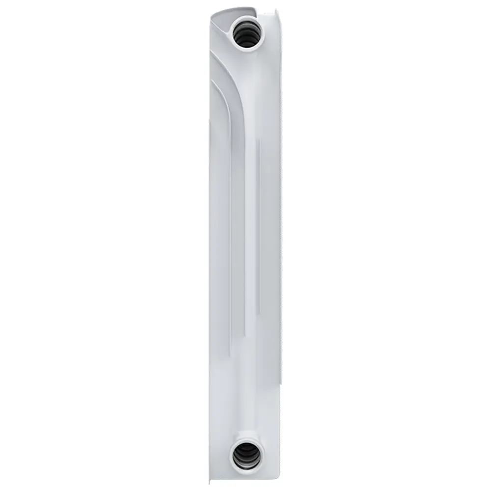 Радиатор секционный Oasis Bimetal 500/80 12 секций боковое подключение биметалл белый 86283578 STLM-2166548 - Вид №2