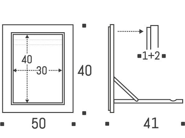 Крытая стойка для велосипедов из фанеры AMBIVALENZ Fläpps Velohäng 50x40-1 ARCH-00117798 - Вид №6