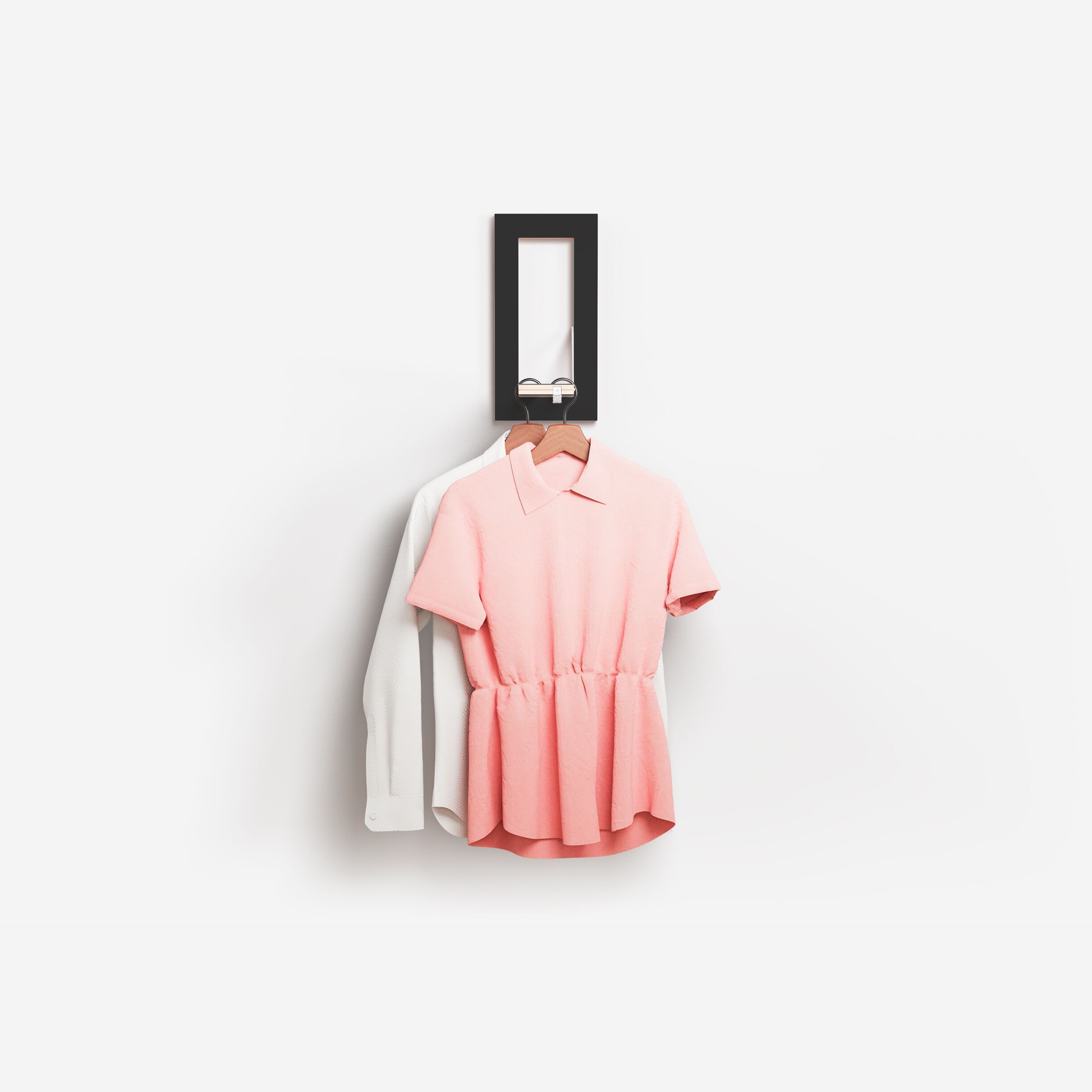 Вешалка для одежды из фанеры AMBIVALENZ Fläpps Hangrail 20×40-1 ARCH-00027351 - Вид №2