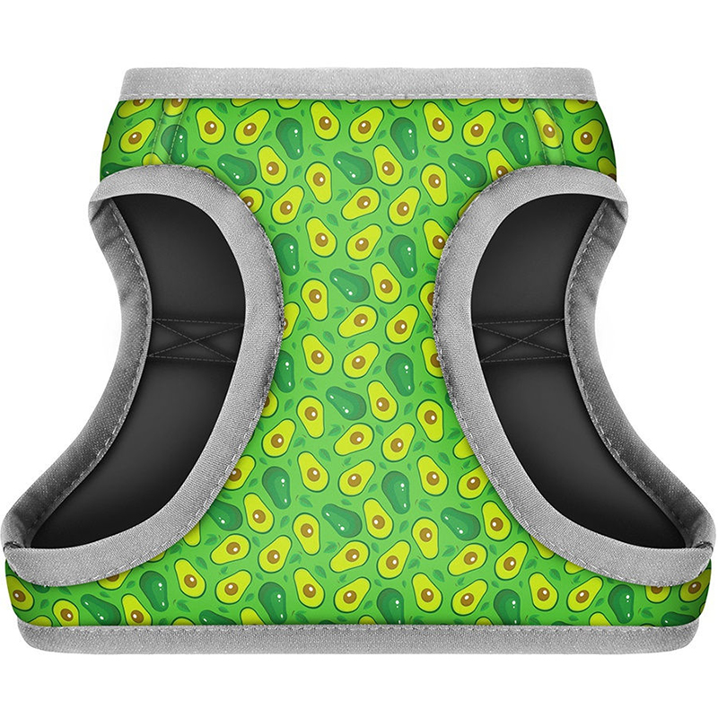 ПР0053664 Шлейка для собак Waudog с рисунком Авокадо (XS1, обхват груди 24-27см, обхват шеи 18-20см) COLLAR  - Вид №1