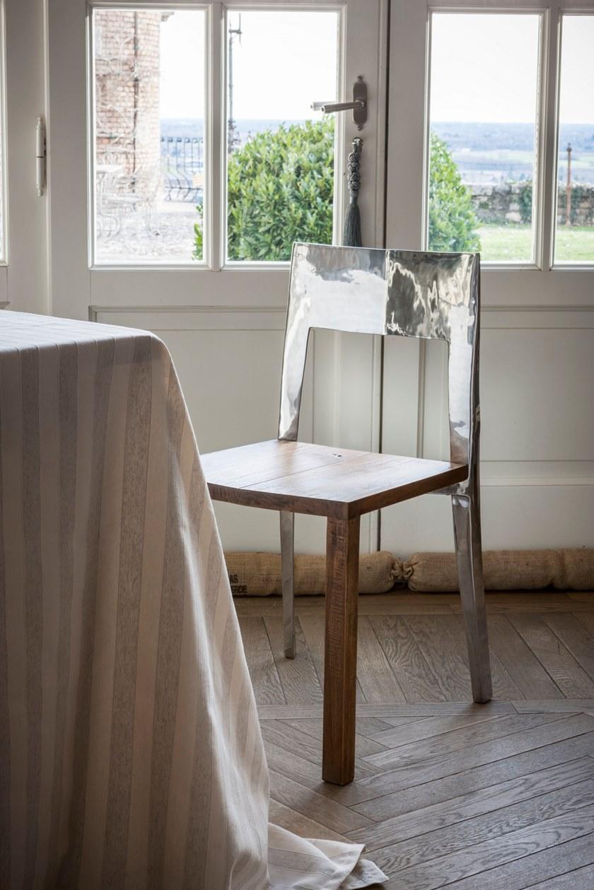 ELITE TO BE Стул из массива дерева и металла Noa sun-id-1426127 - Вид №4