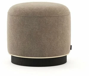 Laskasas Пуф из круглой ткани с обивкой  Lk4223