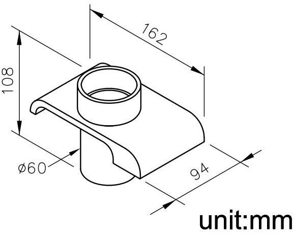 JUSTIME Настенный держатель для зубных щеток из алюминия Dragon sun-id-1418307 - Вид №1