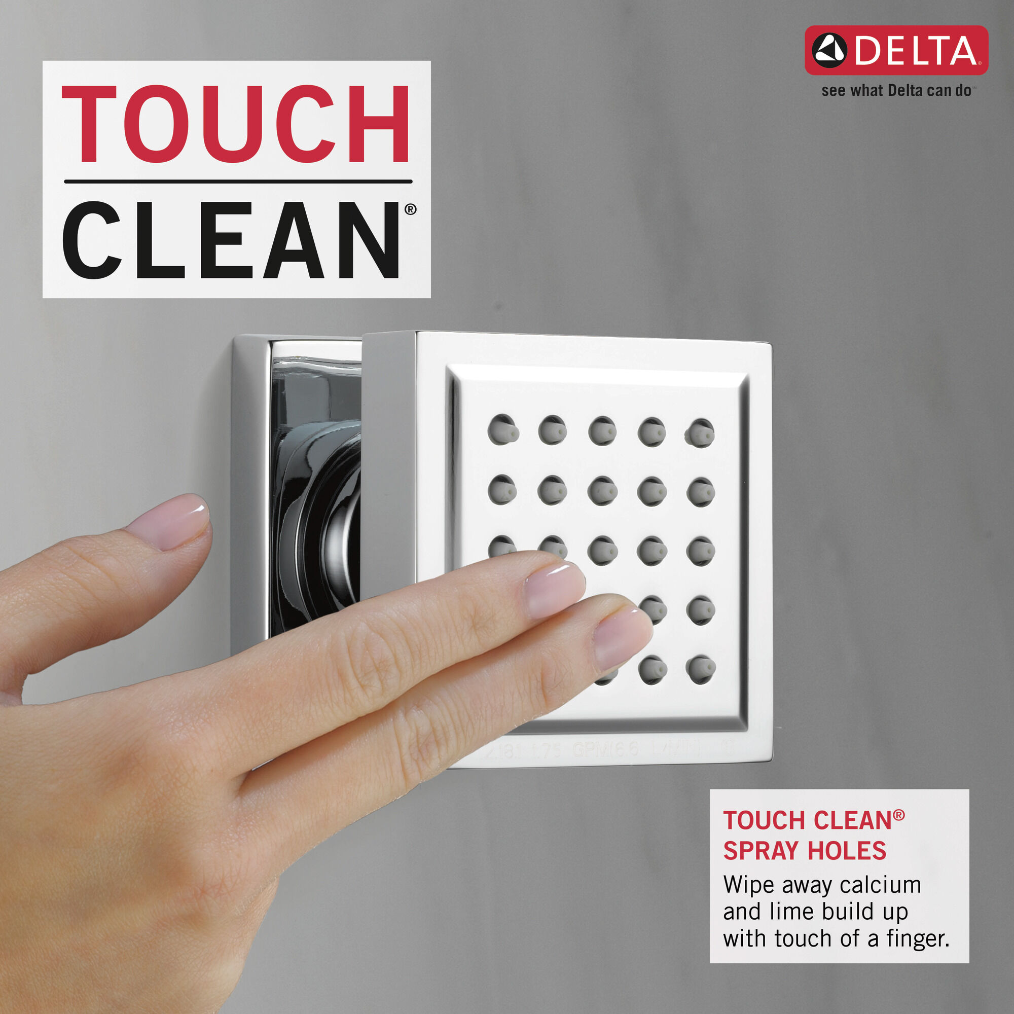 50150-PN Спрей для тела для поверхностного монтажа Delta Faucet Delta Полированный никель - Вид №2