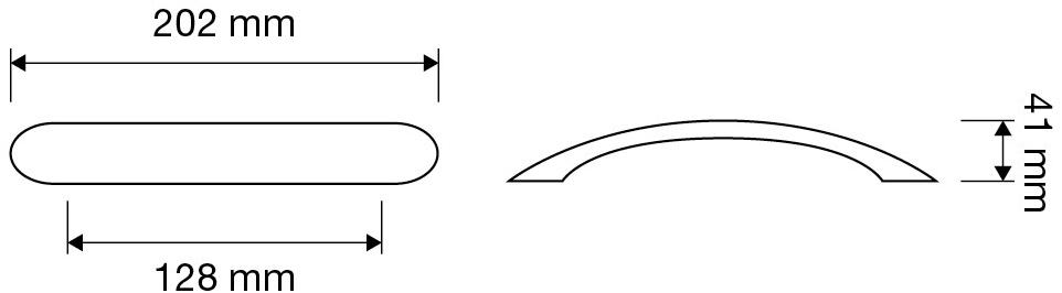 LINEA CALI' Ручка для мебели из латуни Rococò 1285mb0128/064/096 - Вид №3