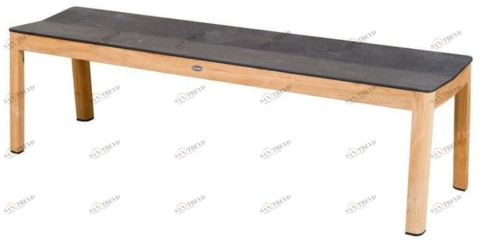 Les jardins Деревянная скамейка без спинки Tekura sun-id-1419581