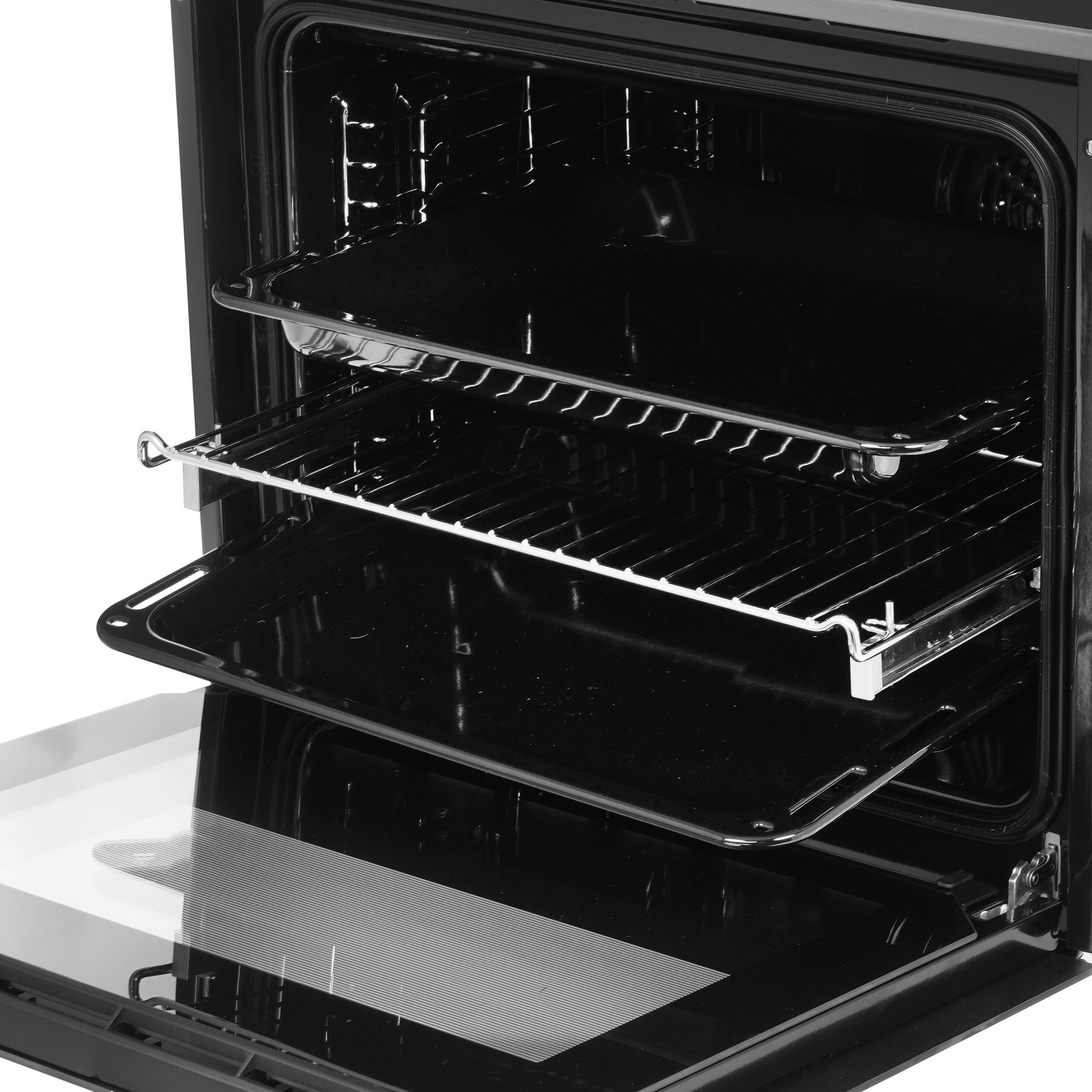 1659379 Электрический духовой шкаф DEXP 1M70GDB черный STDN-0045638 - Вид №5