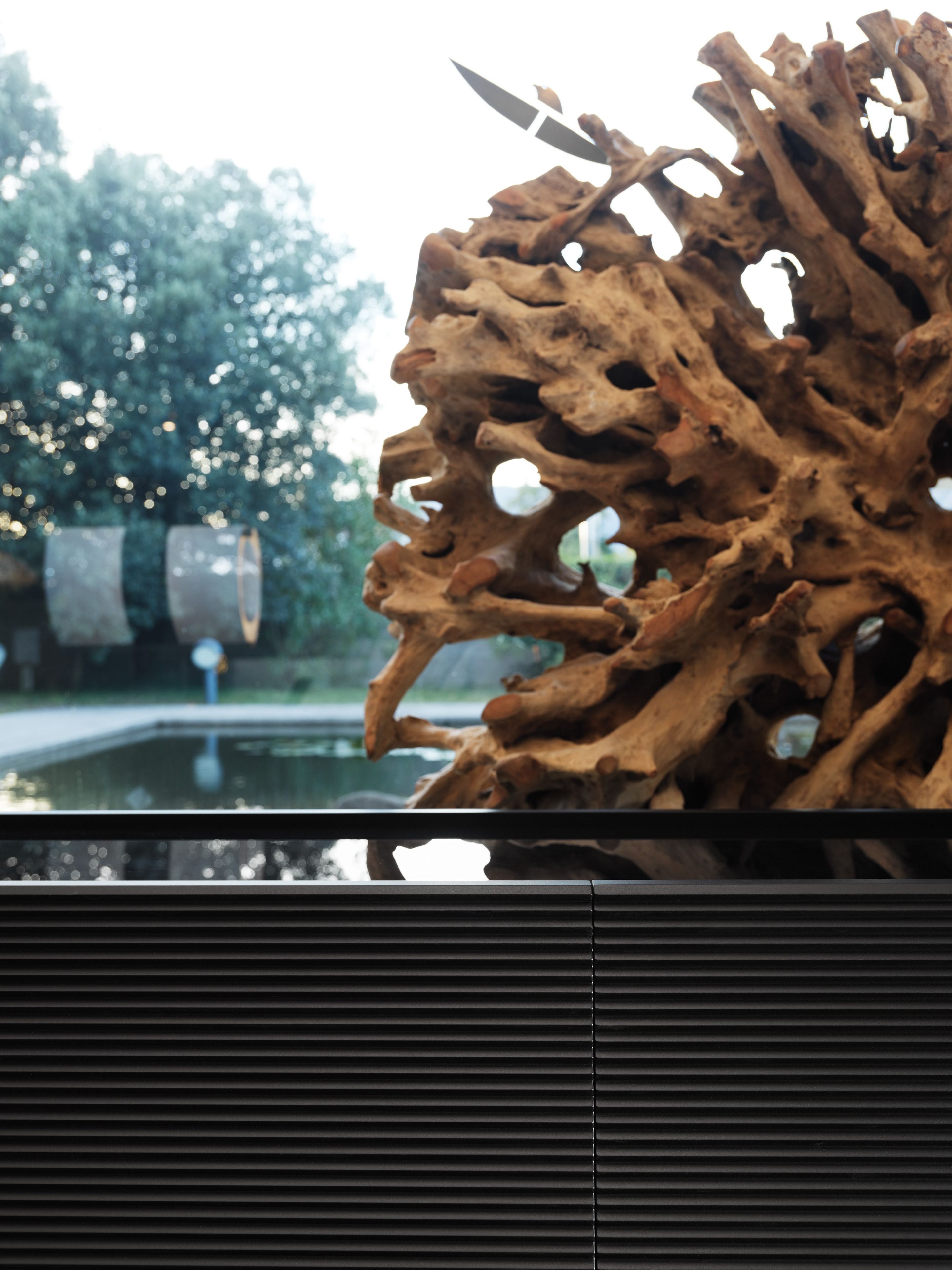 Деревянный низкий ТВ-шкаф ALBEDO Alfieri ARCH-00029727 - Вид №8