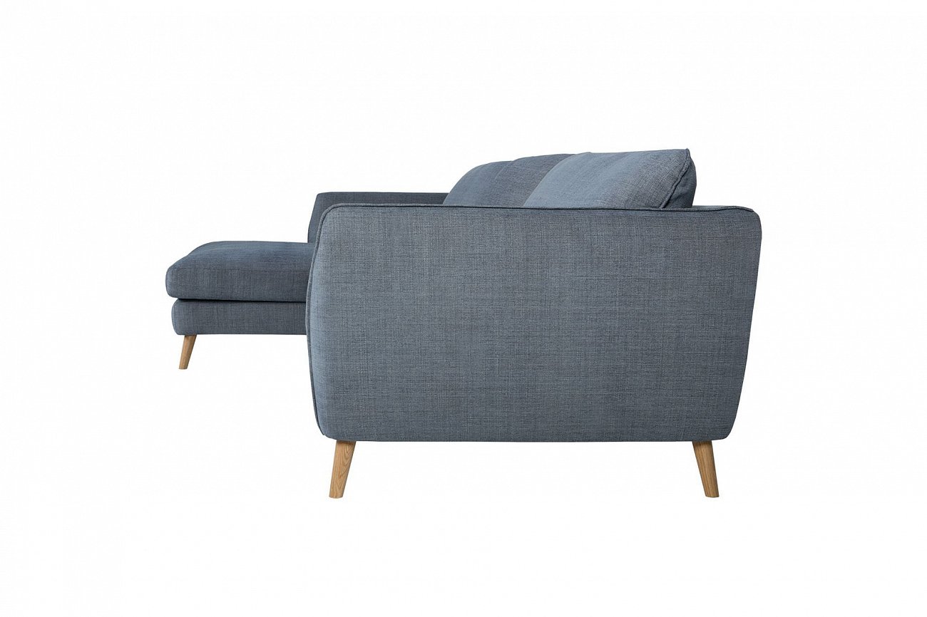 Диван угловой голубой 163 см Stella SITS ДИЗАЙНЕРСКИЕ, STELLA 192361 Голубой  - Вид №2