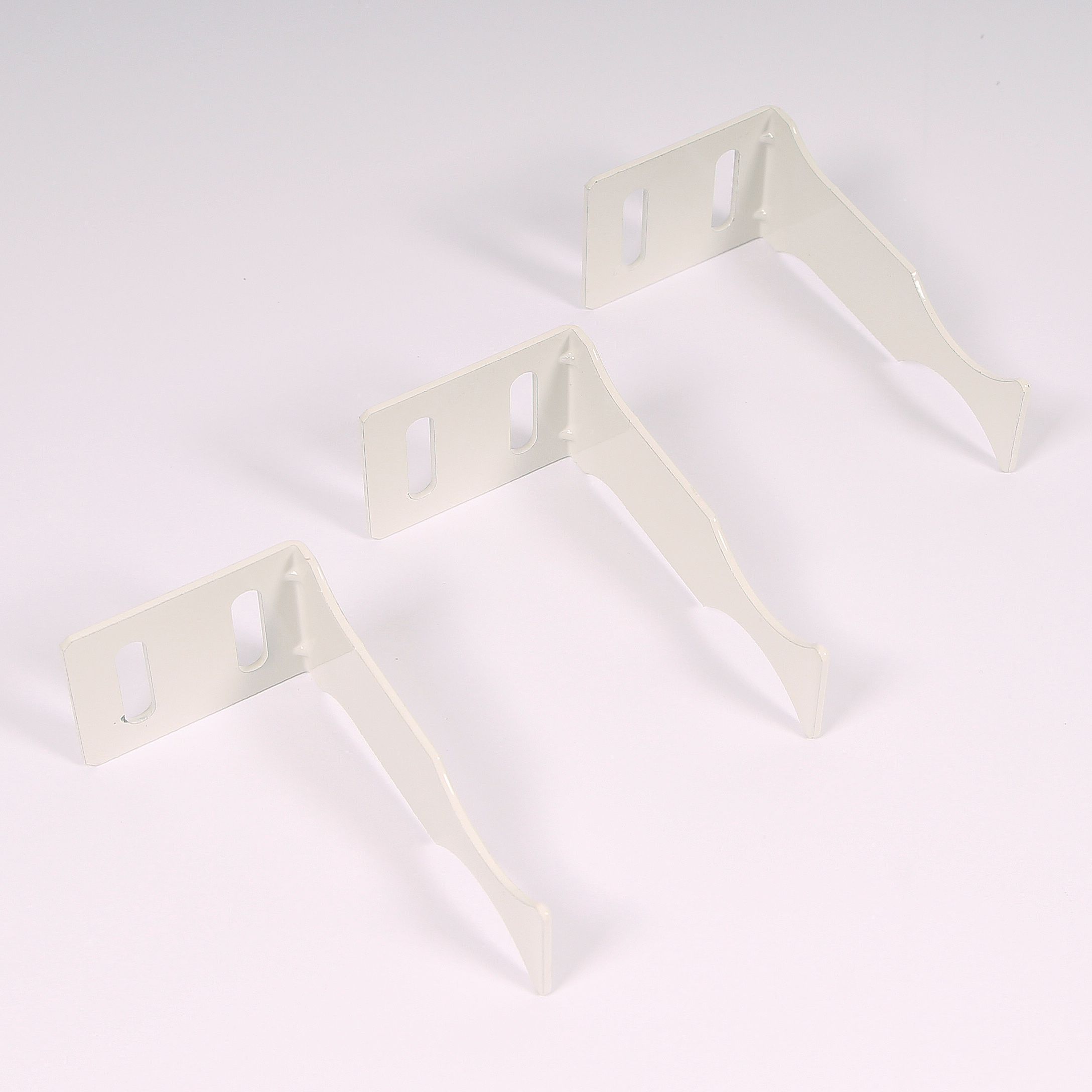 Комплект для подключения радиатора с угловыми кронштейнами (3 шт) с силиконовой прокладкой TORIDO 1"х1/2" RAL9010 TK12S1A3 - Вид №4