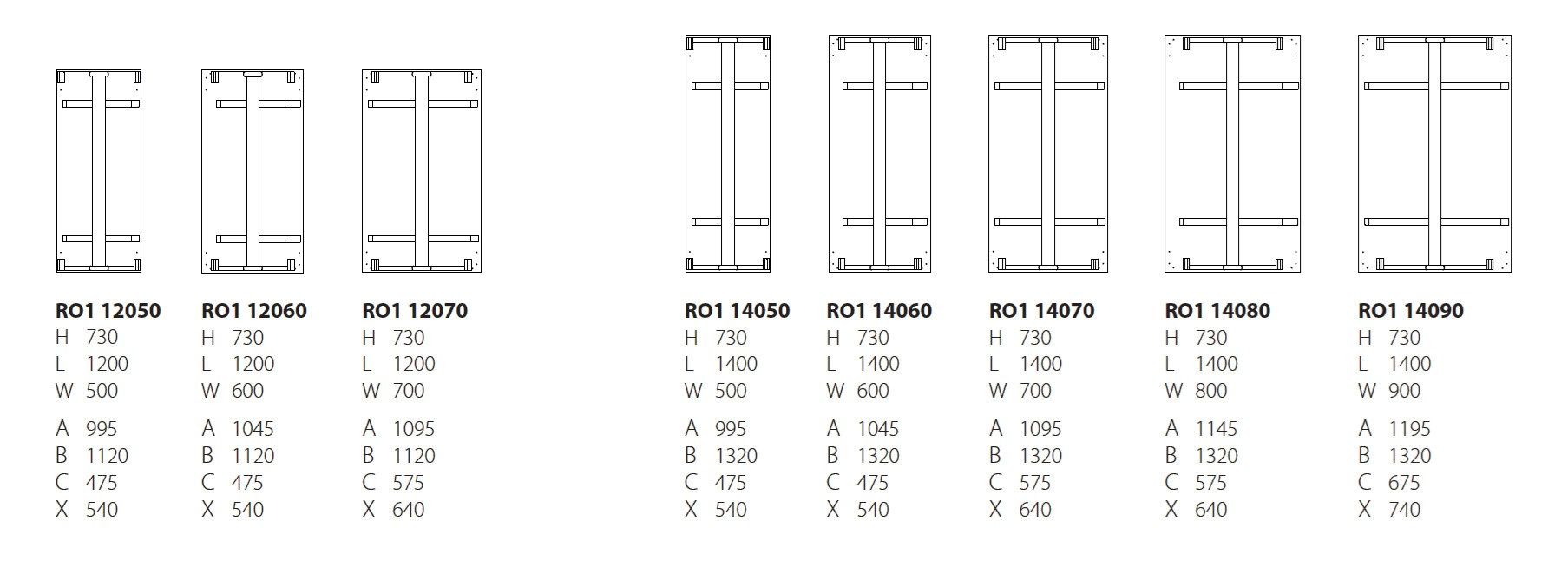 Прямоугольный стол из шпона с колесами Karl Andersson ROLLO ARCH-00129752 - Вид №9