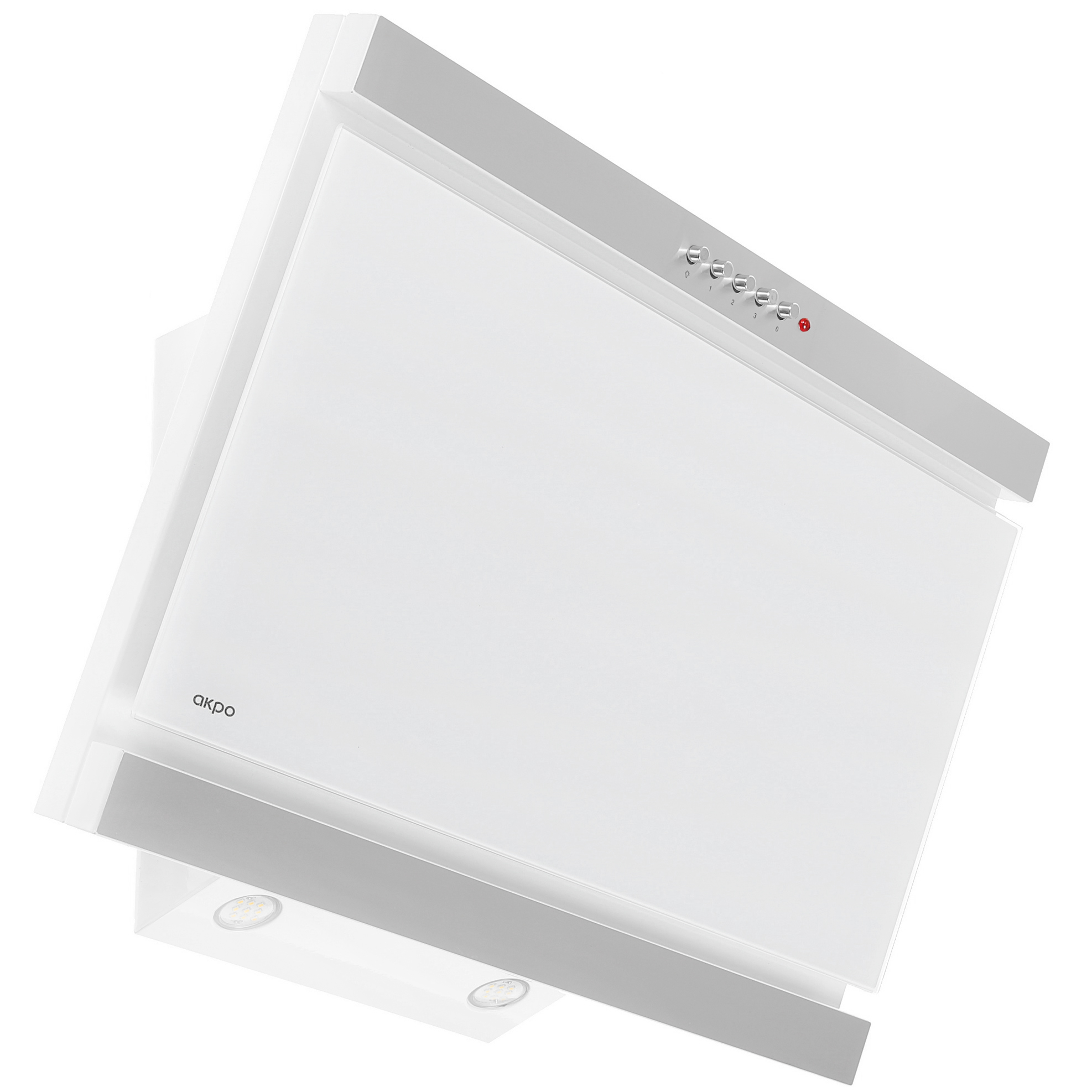 1147053 Вытяжка наклонная Akpo WK-4 Kastos eco белый/серебристый STDN-0005248