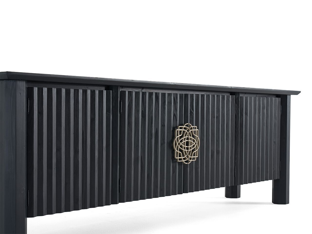 Деревянный шкаф с распашными дверями NDESIGN Ezora ARCH-00131377 - Вид №4