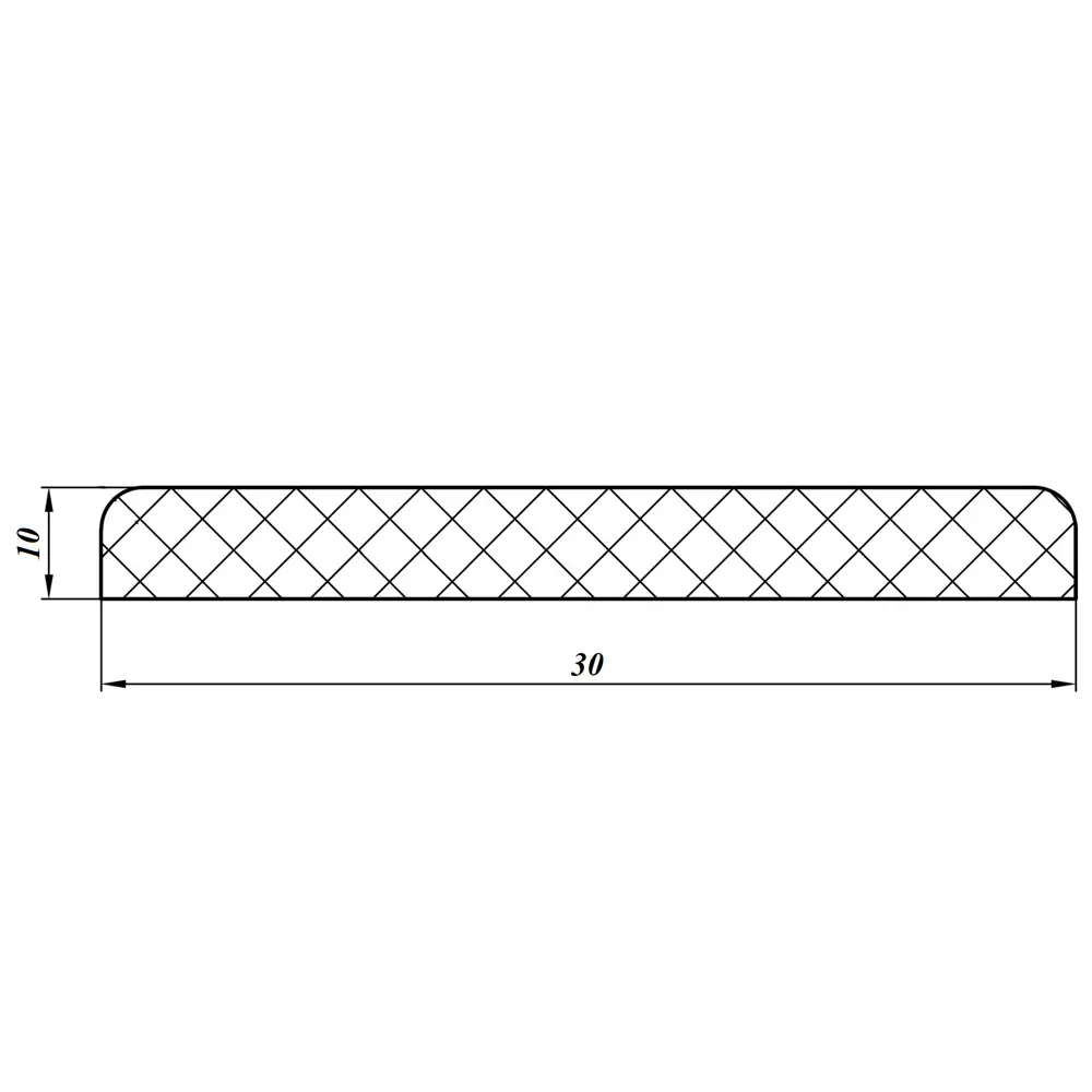 Нащельник Сканди 2100х30х10 мм эмаль цвет белый 83506015 STLM-2155884 VELLDORIS  - Вид №2