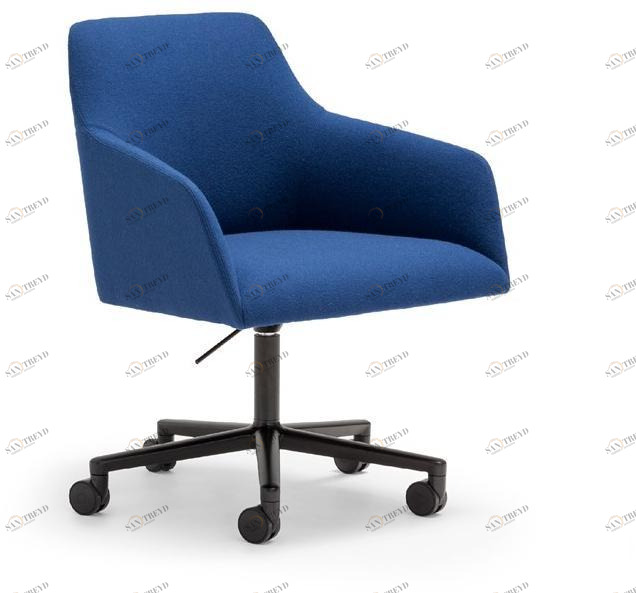 Andreu World Вращающееся кресло с регулируемой высотой на колесиках Alya So1537