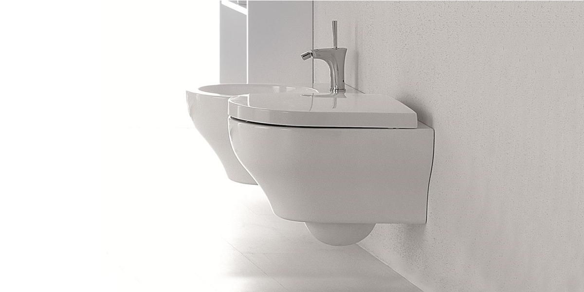 15CL Подвесной унитаз настенный Белый Olympia Ceramica CLEAR Италия - Вид №3