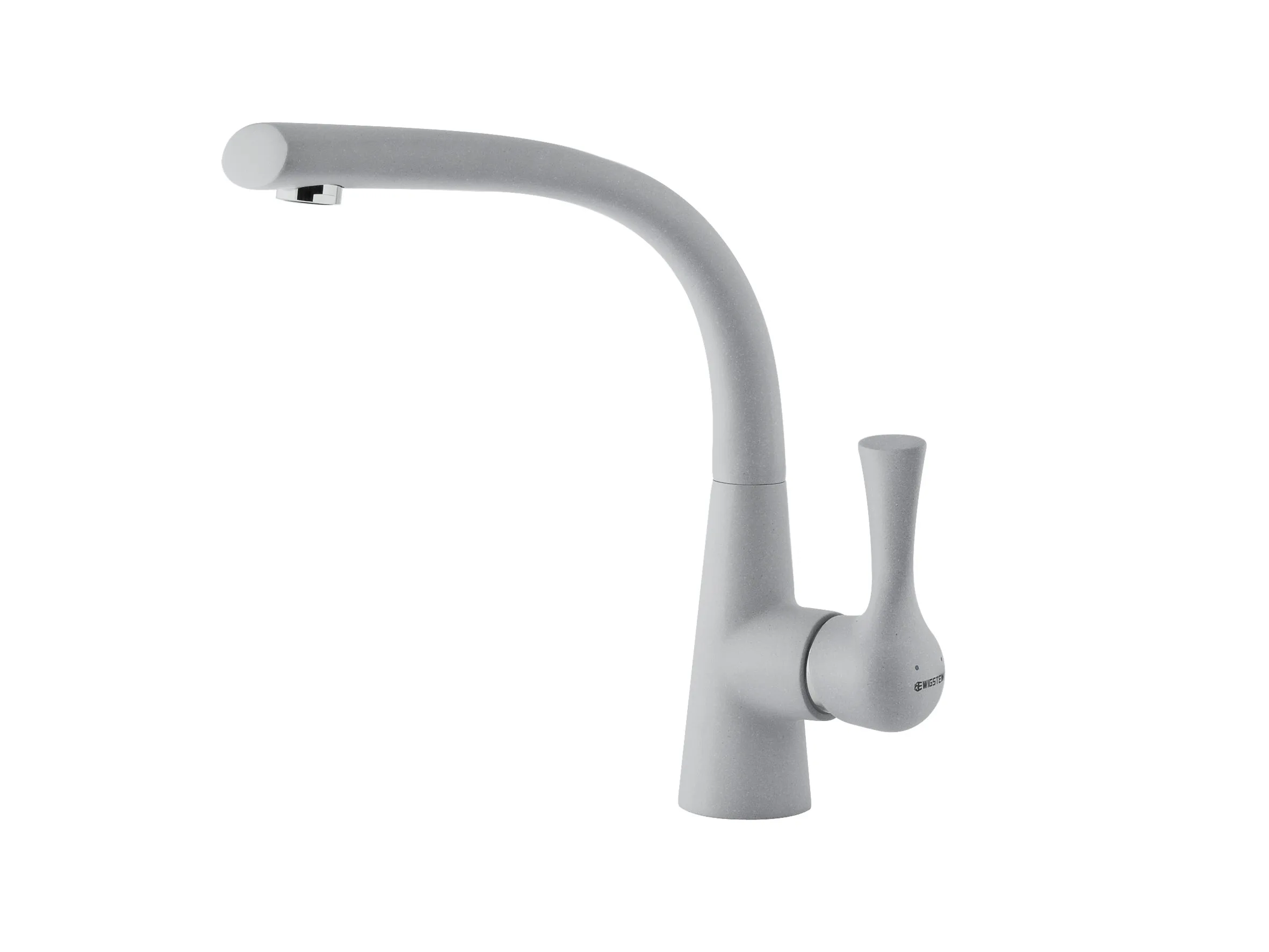 Кухонный смеситель 37235066 серый металлик GranFest Ewigstein