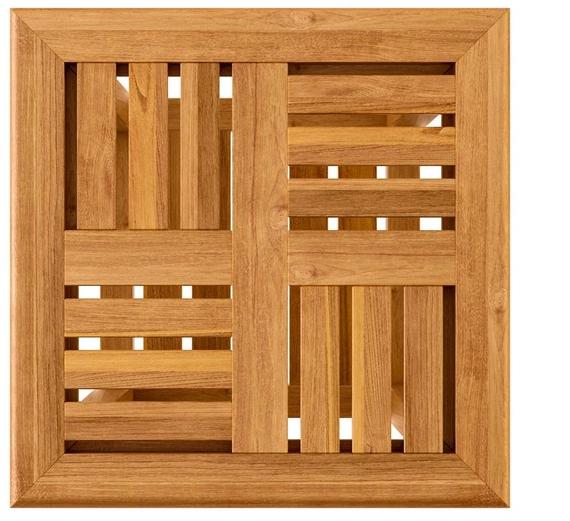 ASTELLO Садовый столик Square decò из тикового дерева Tournesol Ts.tr3.l1 - Вид №2