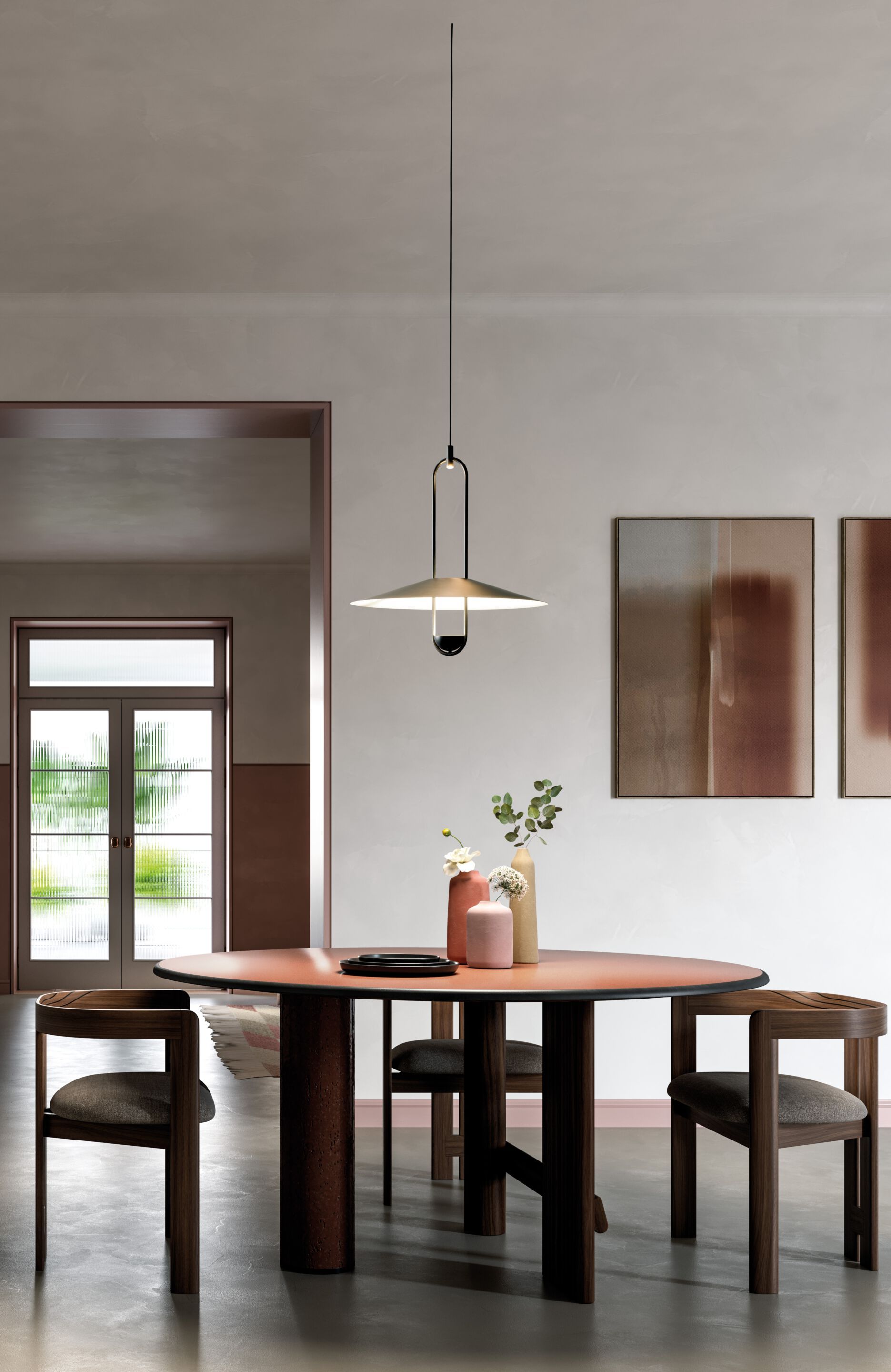 Металлический светодиодный подвесной светильник Masiero Luppiter ARCH-00077120 - Вид №3