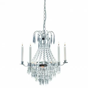 Подвесная люстра Markslojd Krageholm 100603 MARKSLOJD ДИЗАЙНЕРСКИЕ, KRAGEHOLM 181536 Хром