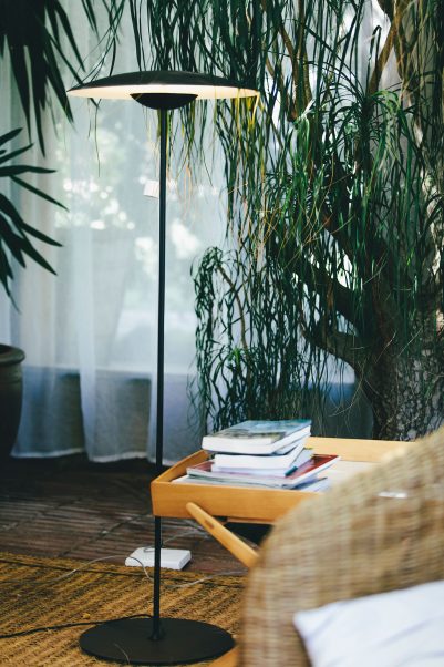 094024 Торшер P венге-белый Marset Ginger