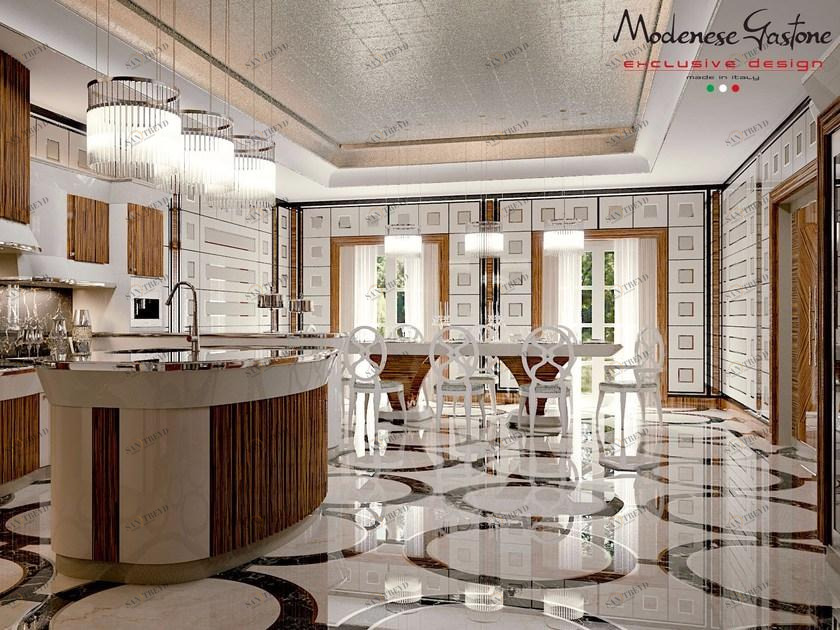 Modenese Gastone Кухня на заказ в зебрано Cucine sun-id-1360380