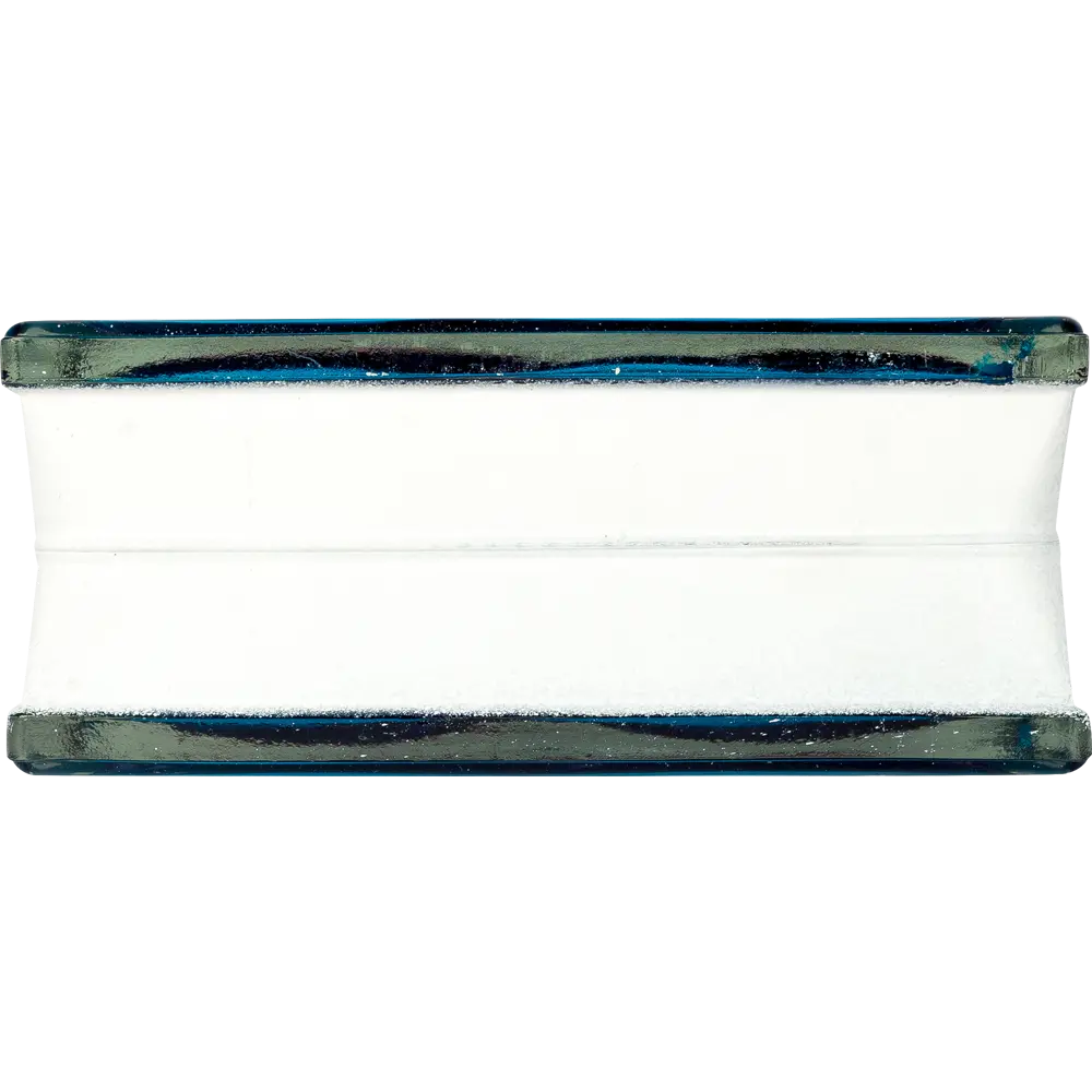 Стеклоблок Богема Волна цвет ярко-синий 13470677 STLM-2144443 VITRABLOCK  - Вид №1