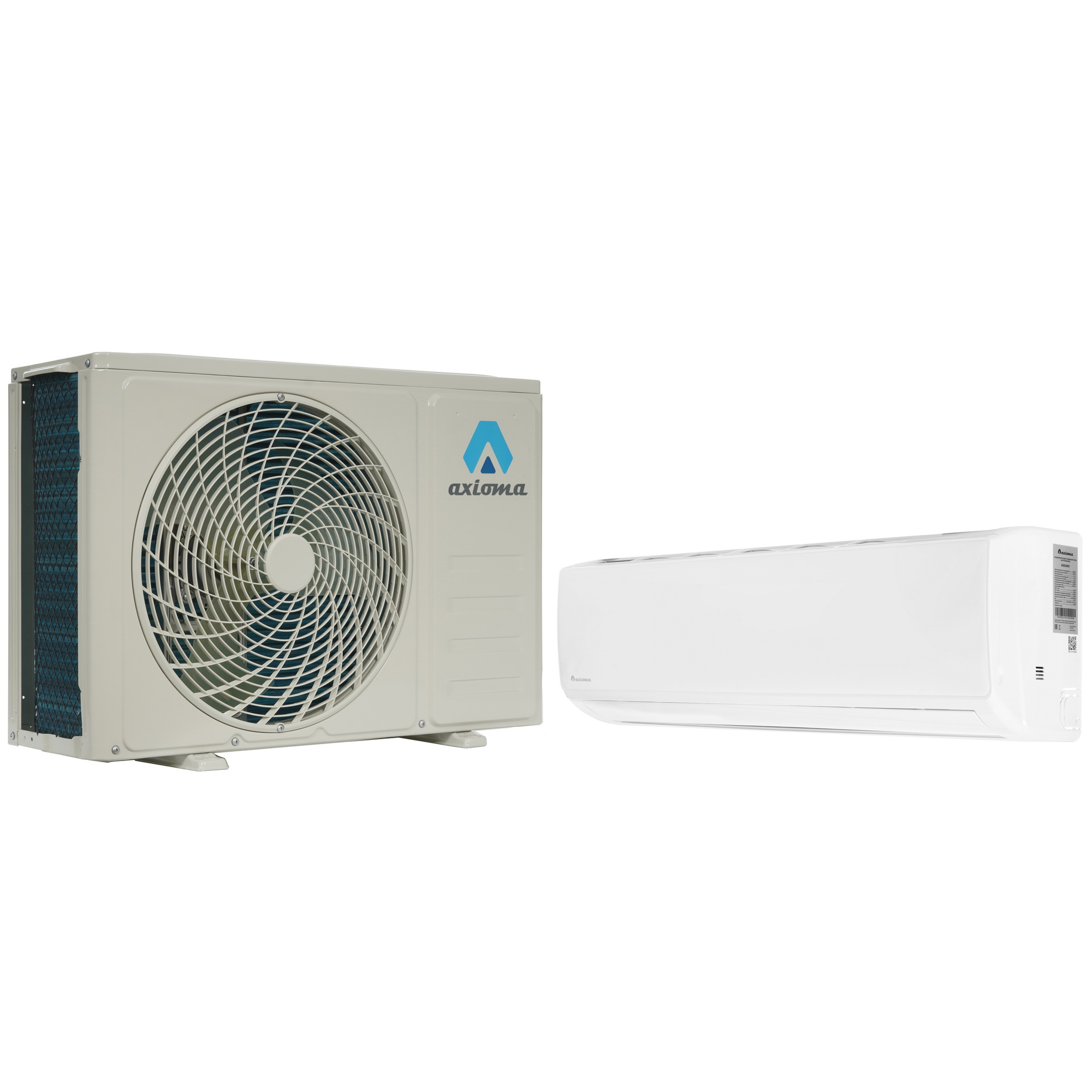 9986525 Кондиционер настенный сплит-система Axioma ASX12H1A/ASB12H1A белый STDN-0081827