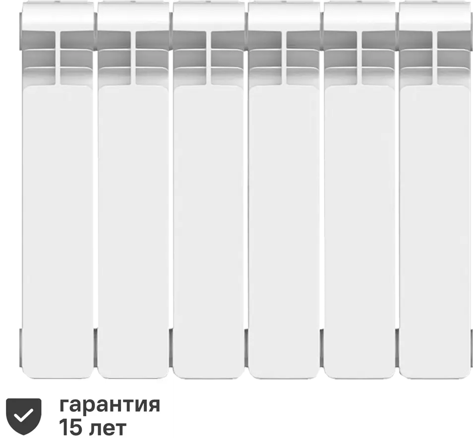 Биметаллический радиатор Equation 6 секций для эффективного отопления 18360750