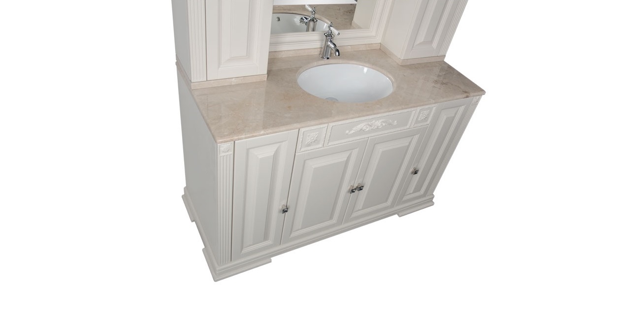 Комплект мебели Aquanet Кастильо 140 слоновая кость 00182697 - Вид №5