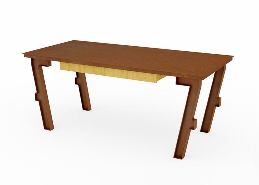 TrackDesign Прямоугольный стол с ящиками Seven Tt2874001/tt2874002 - Вид №1