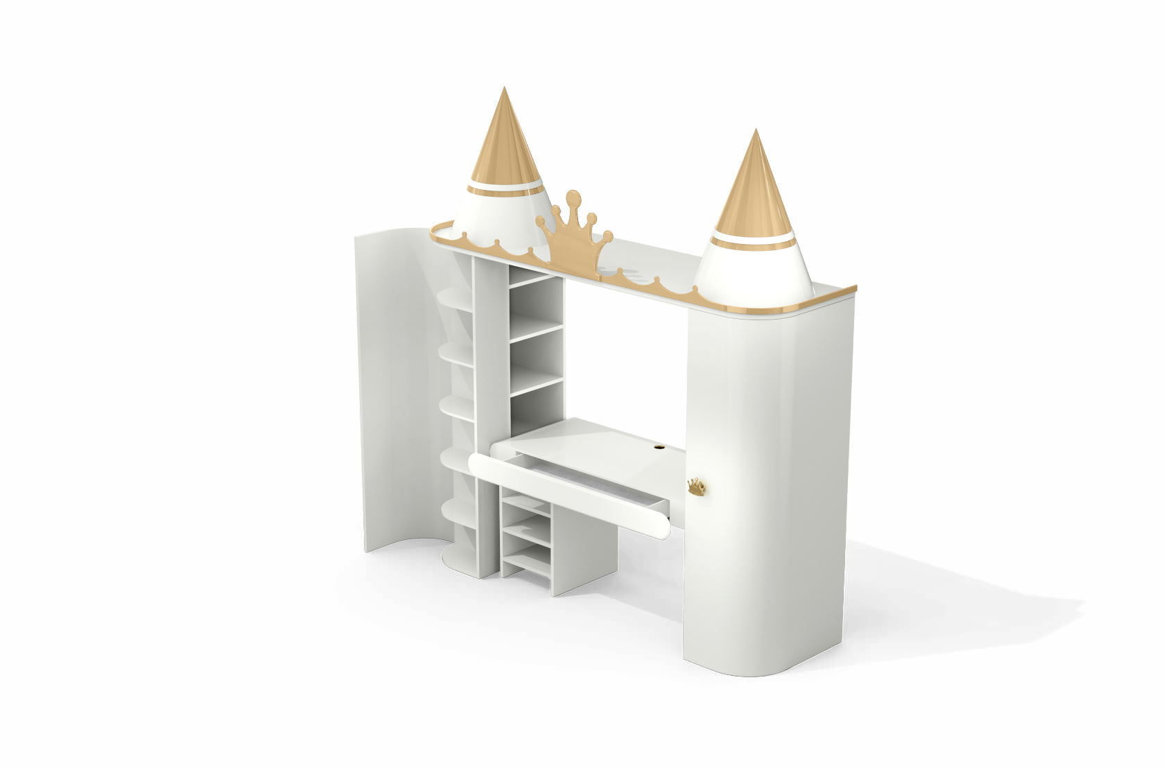 CIST368 Детский туалетный столик Короли и королевы Circu  - Вид №3